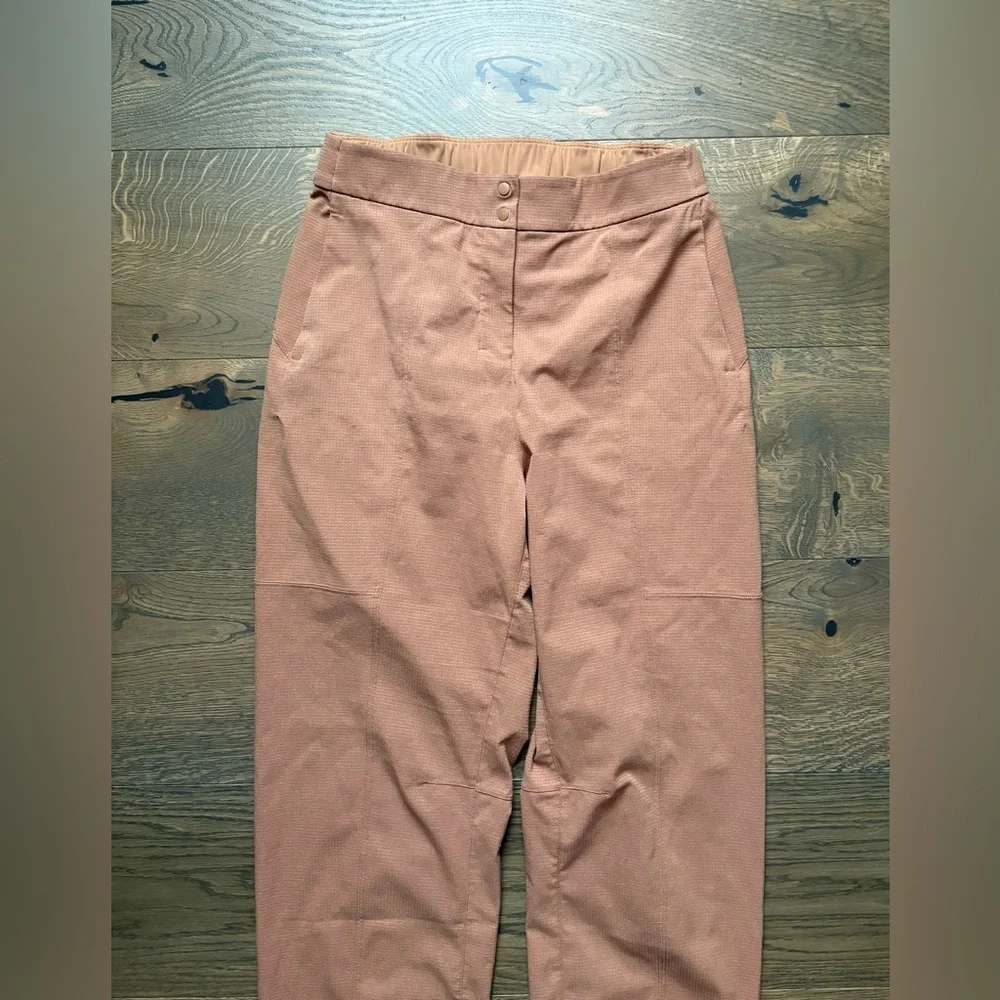 Lululemon Dynamic Days High Rise 7/8 Trouser Pants In Saddle Brown Size 4